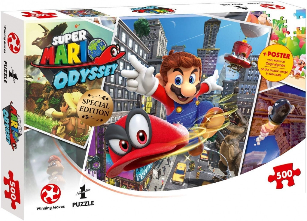 Super Mario Odyssey Puzzle - World Traveler (500 pieces)