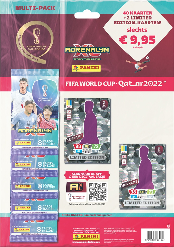 Adrenalyn XL Fifa World Cup Qatar TCG Multi Pack