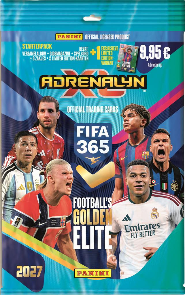 Panini Adrenalyn XL Fifa 365 TCG 26/27 Mega Starter Pack