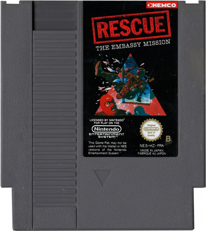Rescue the Embassy Mission (losse cassette)