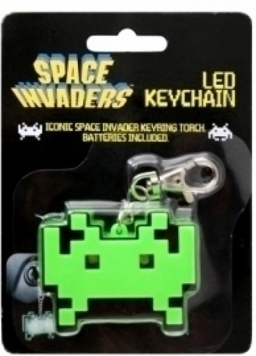 Image of Space Invaders LED Keychain