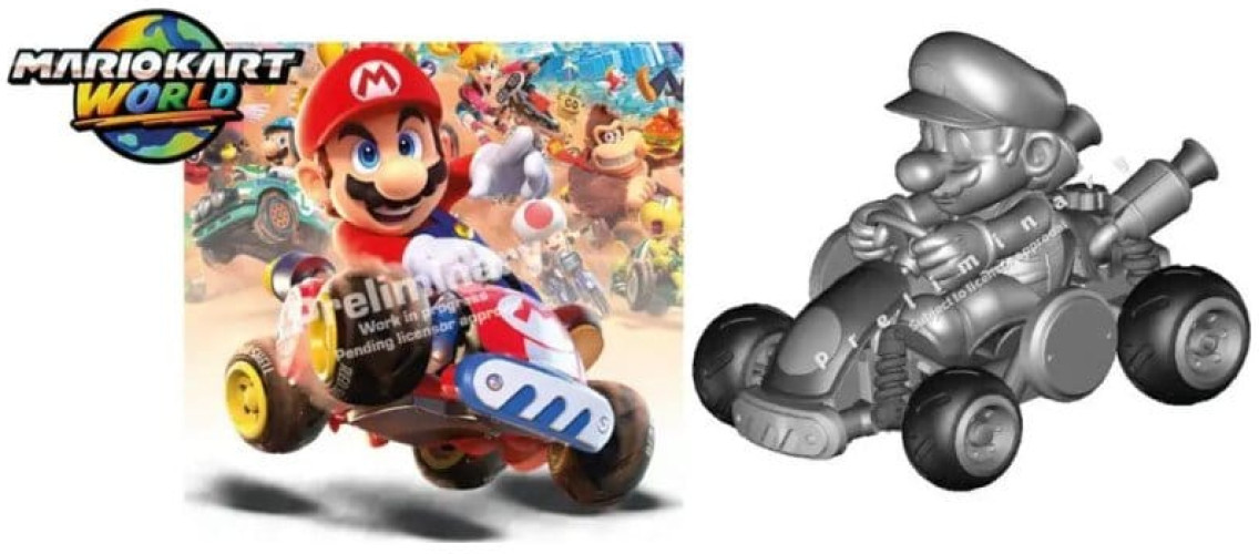 Carrera Go! - Mario Kart Mario Kart World - Mario