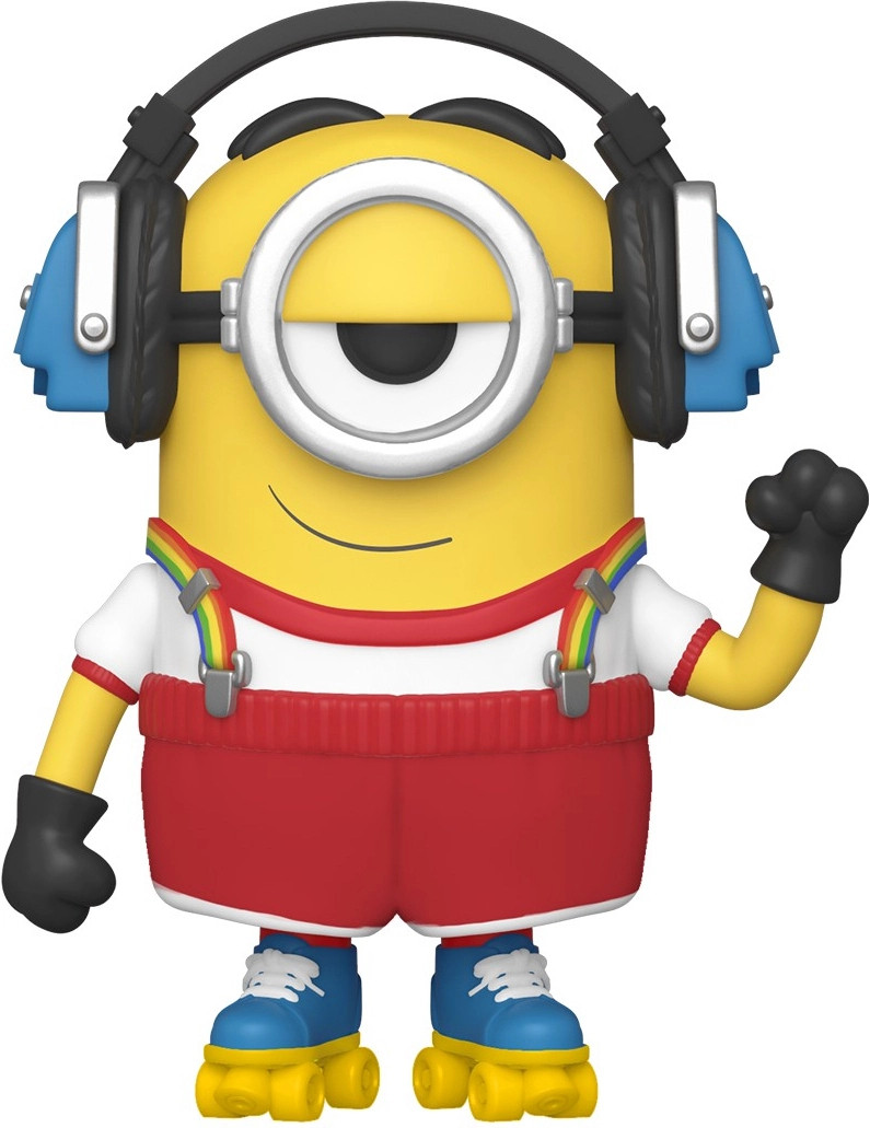 Minions the Rise of Gru Pop Vinyl Roller Skating Stuart