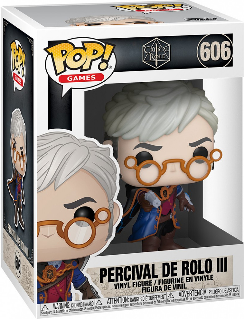 Critical Role Pop Vinyl Percival de Rolo III