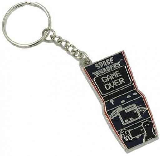 Space Invaders - Arcade Metal Keychain