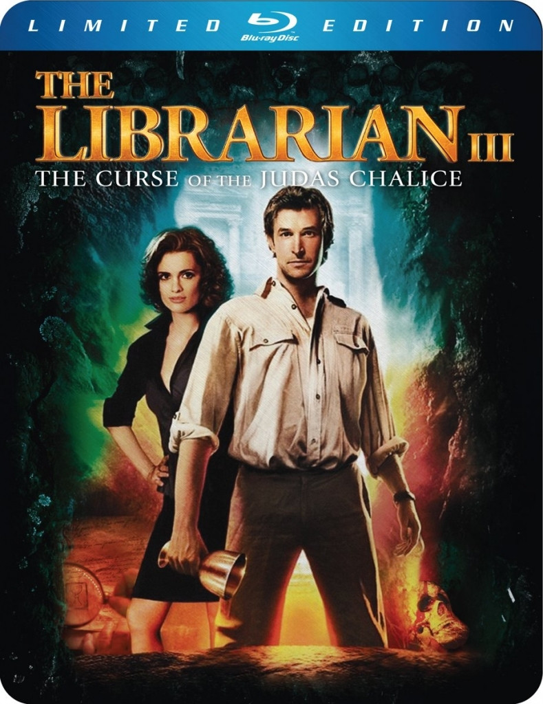 Image of The Librarian 3 The Curse Of The Judas Chalice (steelbook)