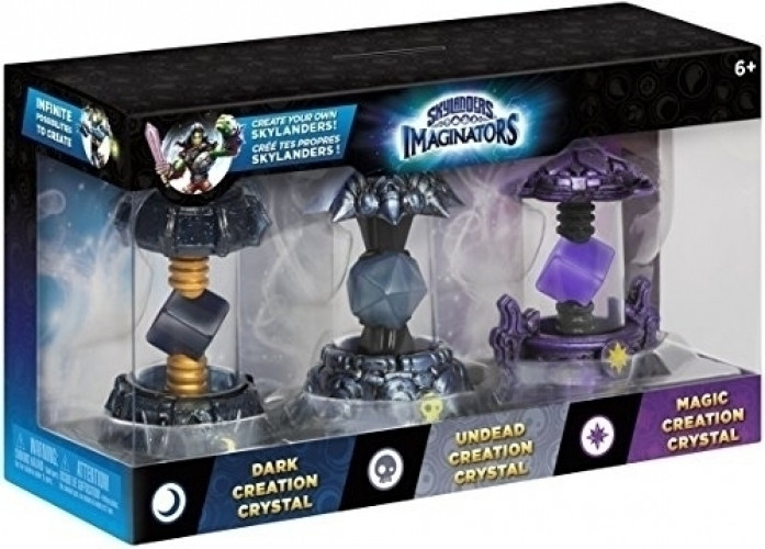 Image of Skylanders imaginators - w3 crystals, 3-pack (dark, magic, undead)