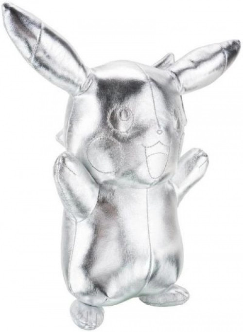 Pokemon 25th Anniversary Pluche - Silver Pikachu (30cm)