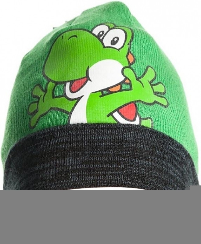 Difuzedbioworld Nintendo Yoshi Beanie Greenblack difuzedbioworld kopen in de aanbieding
