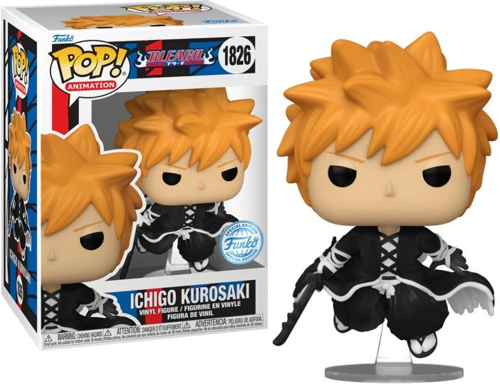 Bleach Funko Pop Vinyl: Ichigo Kurosaki (1826)(special edition) afbeelding