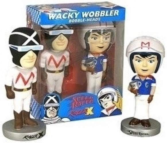 Image of Speed Racer and Racer X Bobbleheads