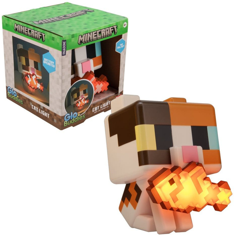 Minecraft Glo Buddies - Cat Light