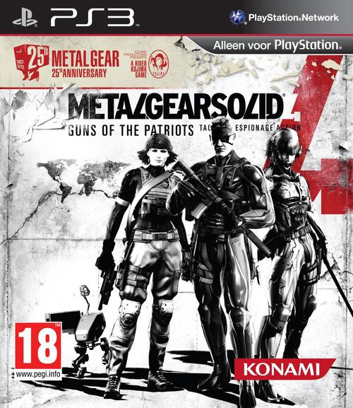 Image of Metal Gear Solid 4 Guns of the Patriots (25th Anniversary)