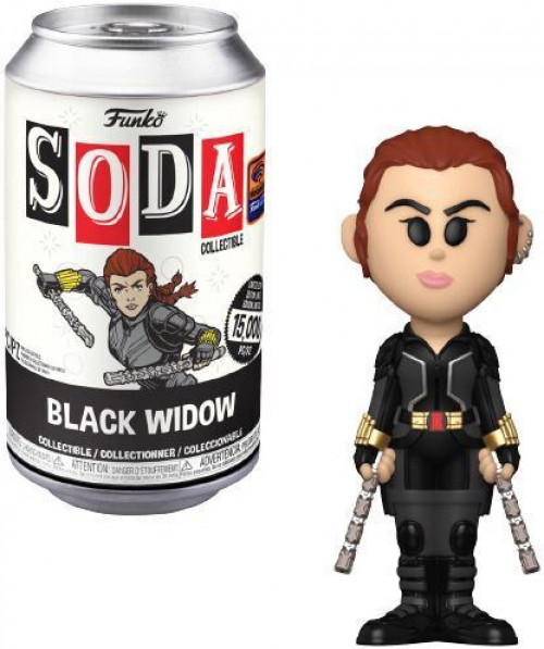 Marvel Black Widow Funko Vinyl Soda: Black Widow