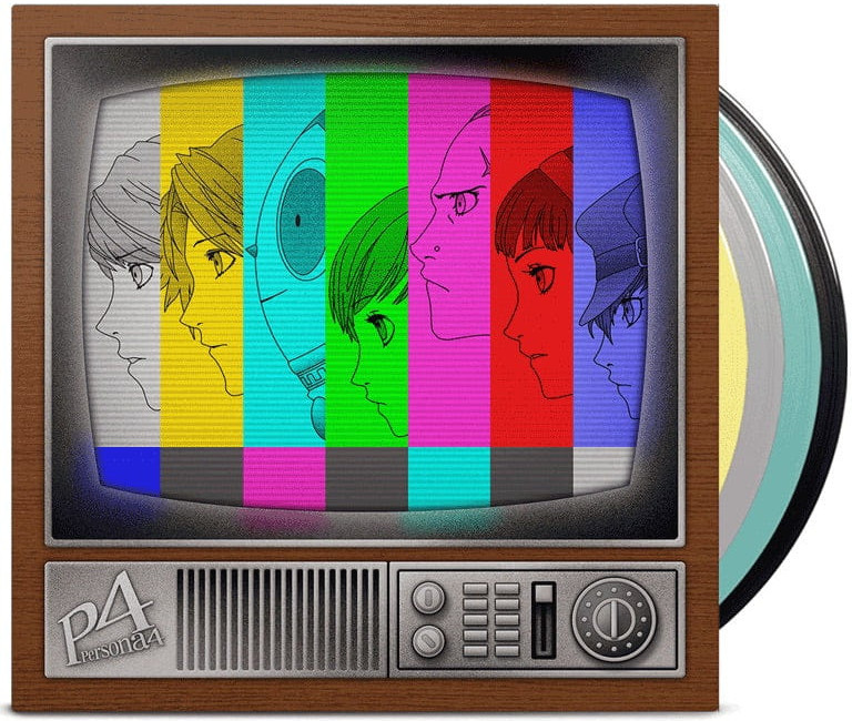 Persona 4 Soundtrack - 4x Color LP