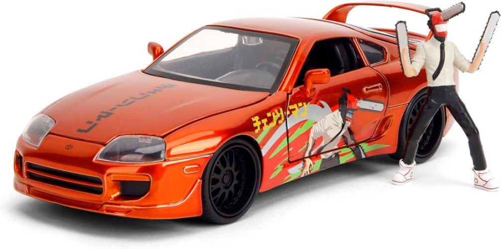 Chainsaw Man Diecast Model Car - 1995 Toyota Supra