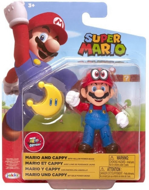 Super Mario Action Figure - Mario with Moon