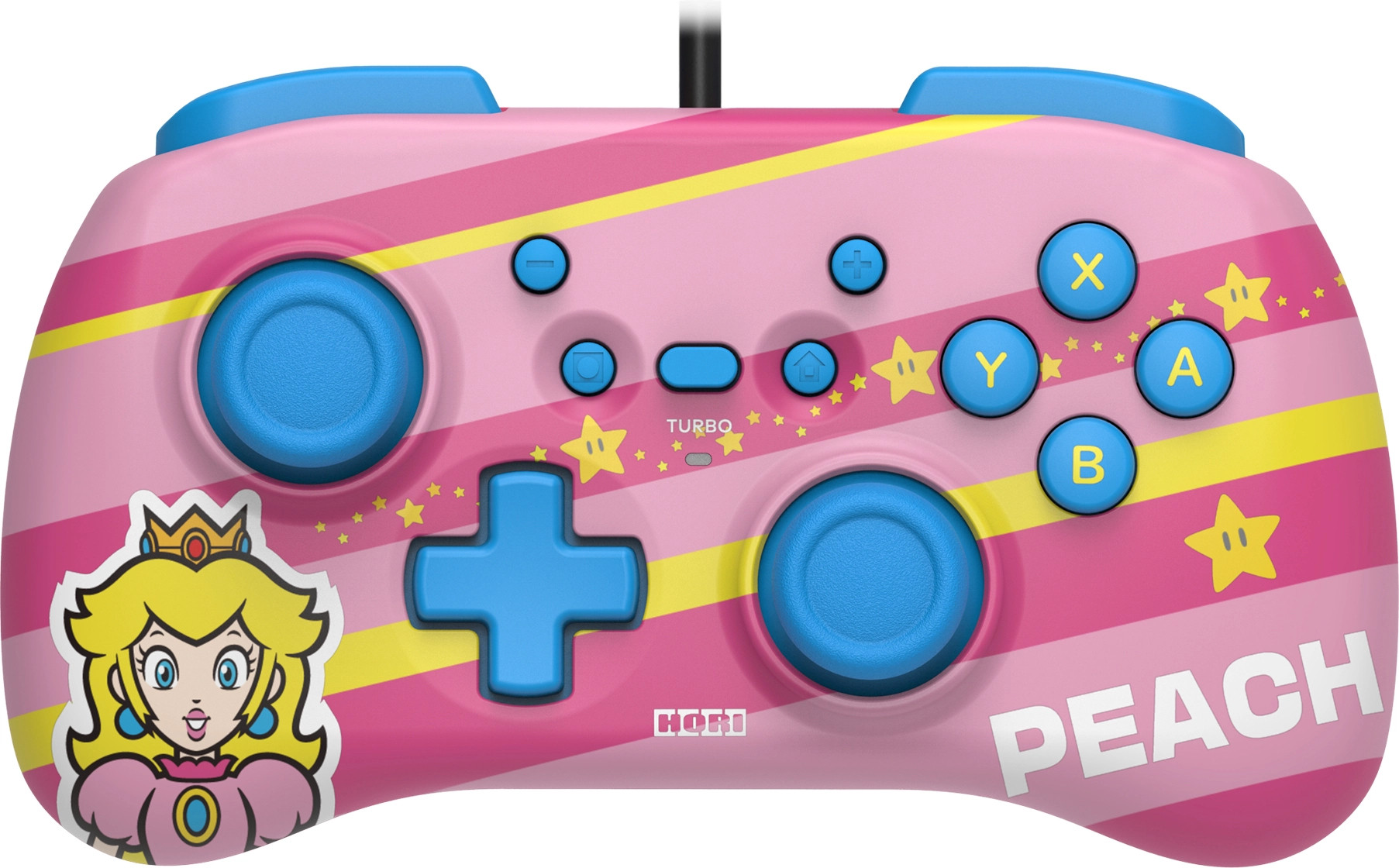 Hori Wired Mini Controller - Peach