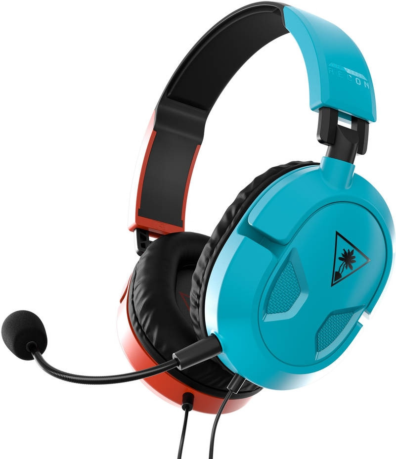 Turtle Beach Recon 50 - Neon Red & Blue - Xbox, PS5, PS4, Mobiel & Switch