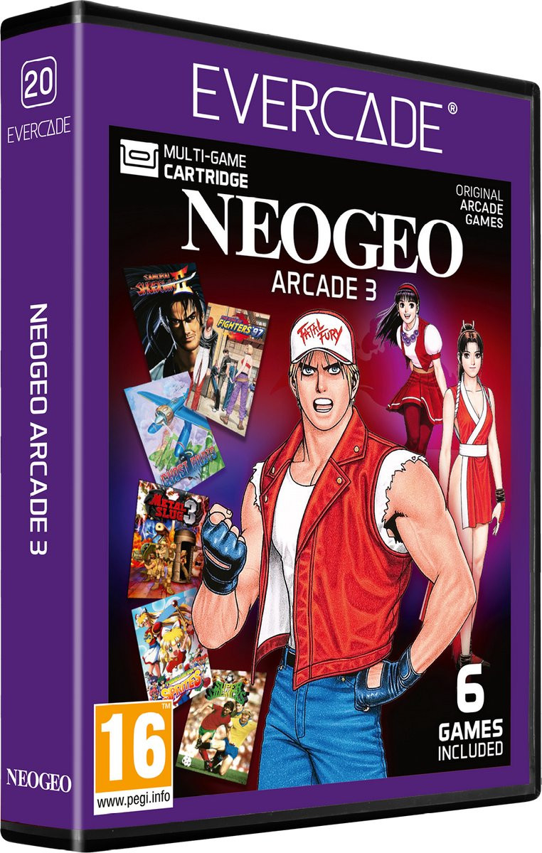 Evercade NEOGEO Arcade Collection 3 afbeelding