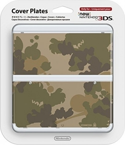 Image of Cover Plate NEW Nintendo 3DS - Super Mario Camouflage