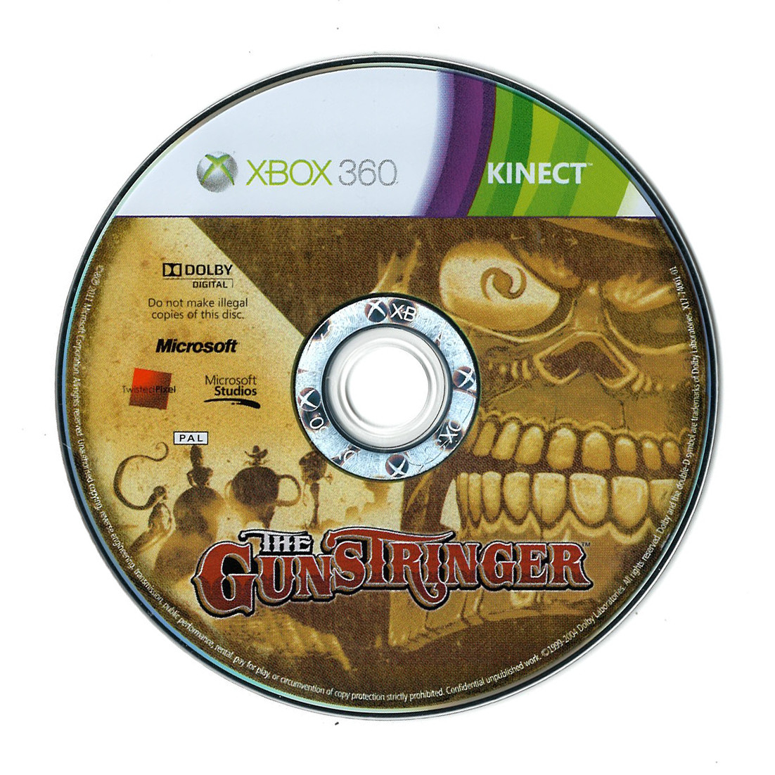 The Gunstringer (Kinect) (losse disc)