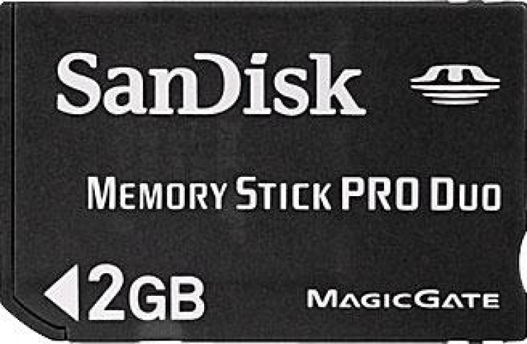 Sandisk 2 GB Pro Duo Memory Stick