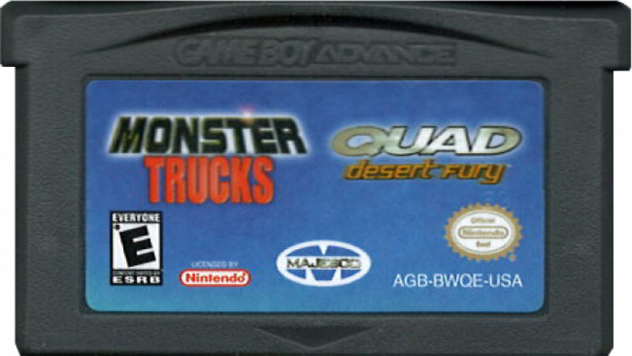 Monster Trucks + Quad Desert Fury (losse cassette)