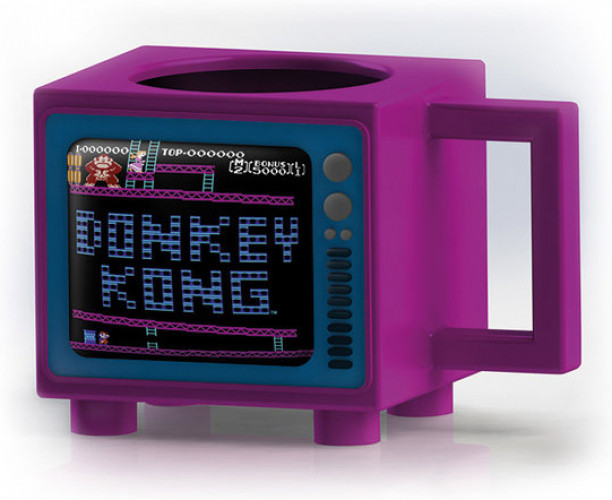 Donkey Kong - TV-Shaped Heat-Reveal Mug