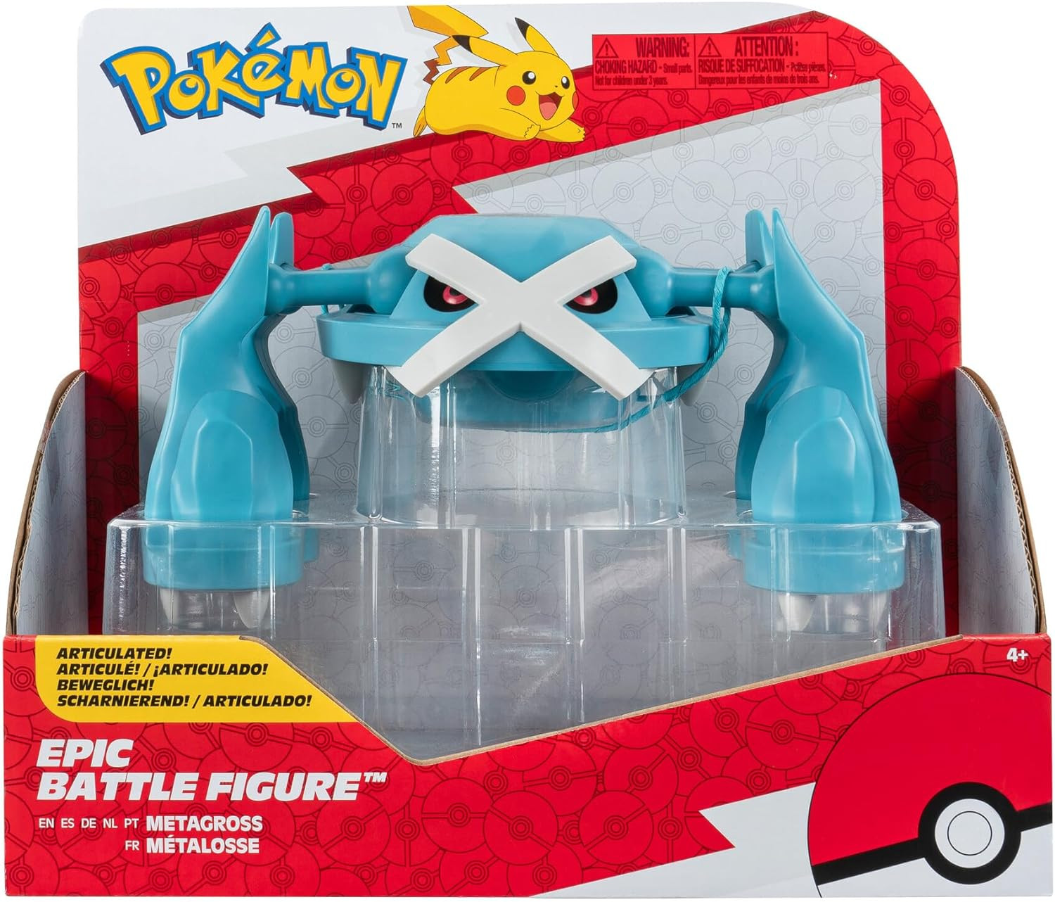 Jazwares Pokemon Epic Battle Figure - Metagross