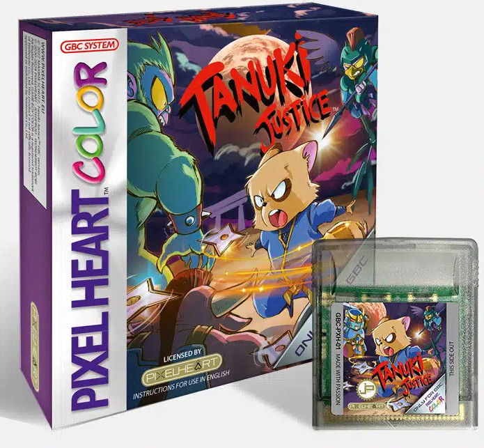 PixelHeart Tanuki Justice
