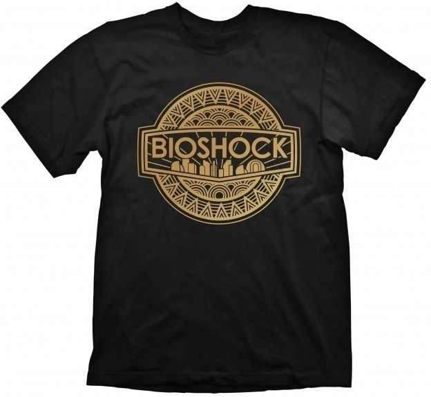 Image of Bioshock T-Shirt Golden Logo