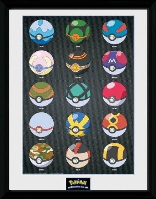 Pokemon Collector Print - Pokeballs afbeelding