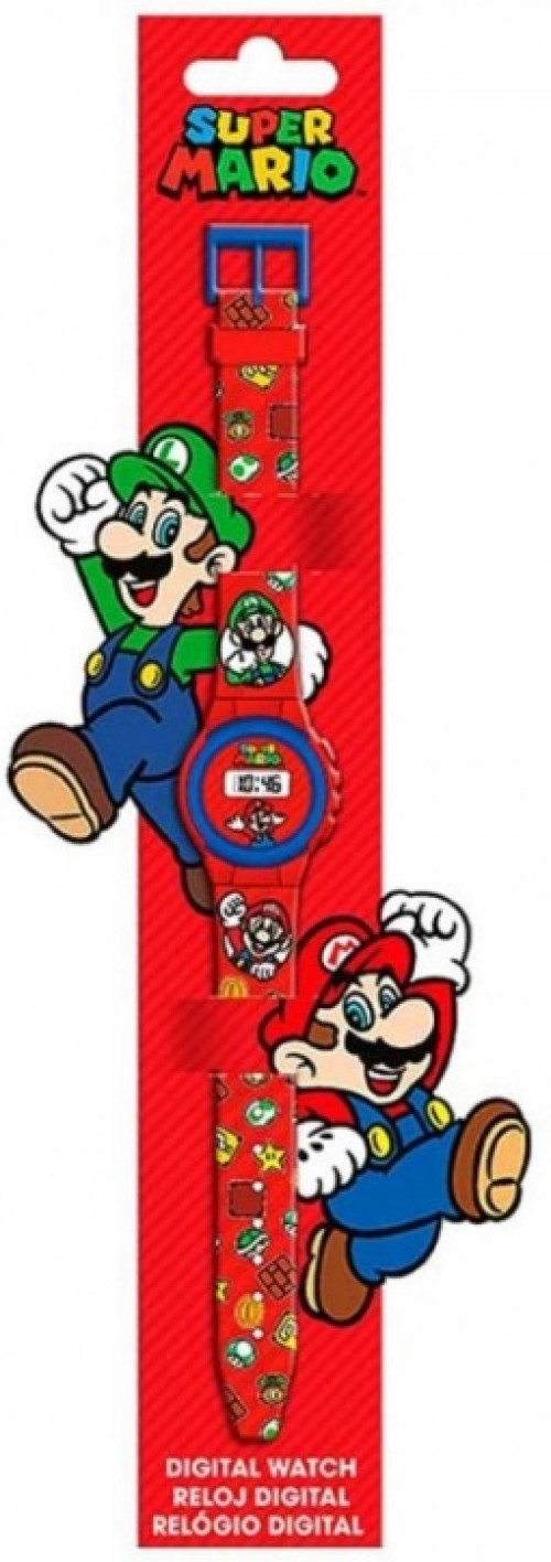 Super Mario - Digital Watch afbeelding