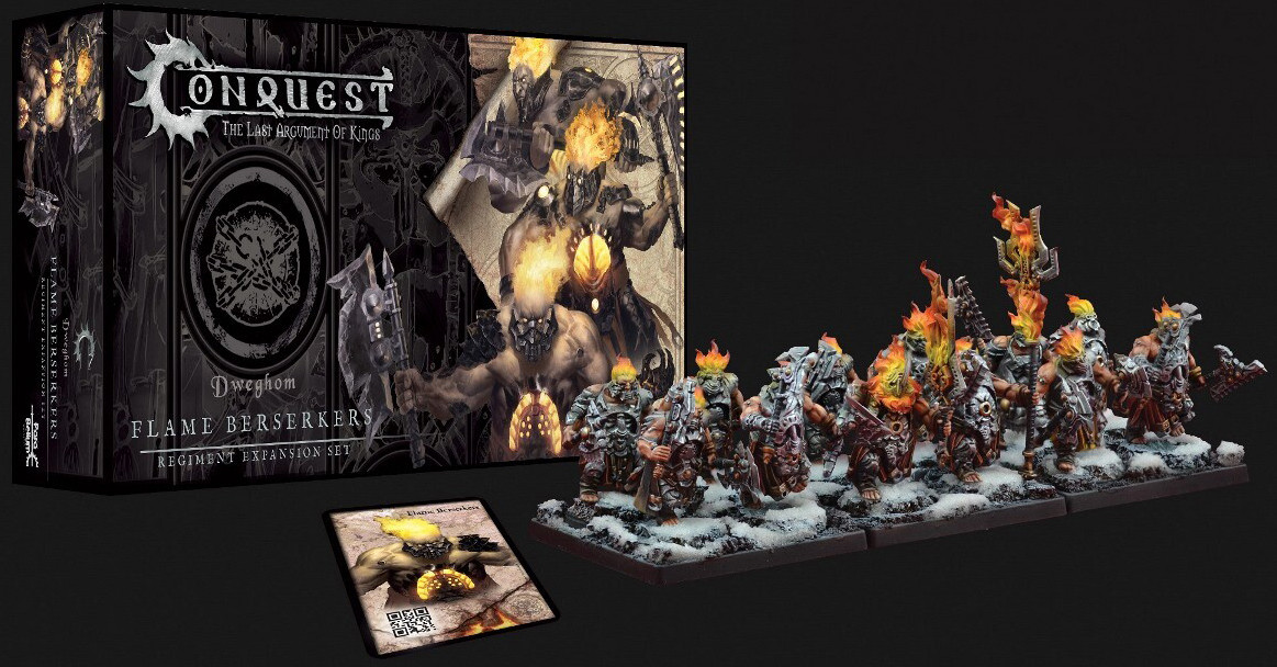 Conquest Dweghom - Flame Berserkers