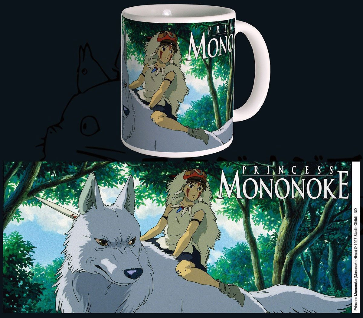 Studio Ghibli Mug - Princess Mononoke afbeelding