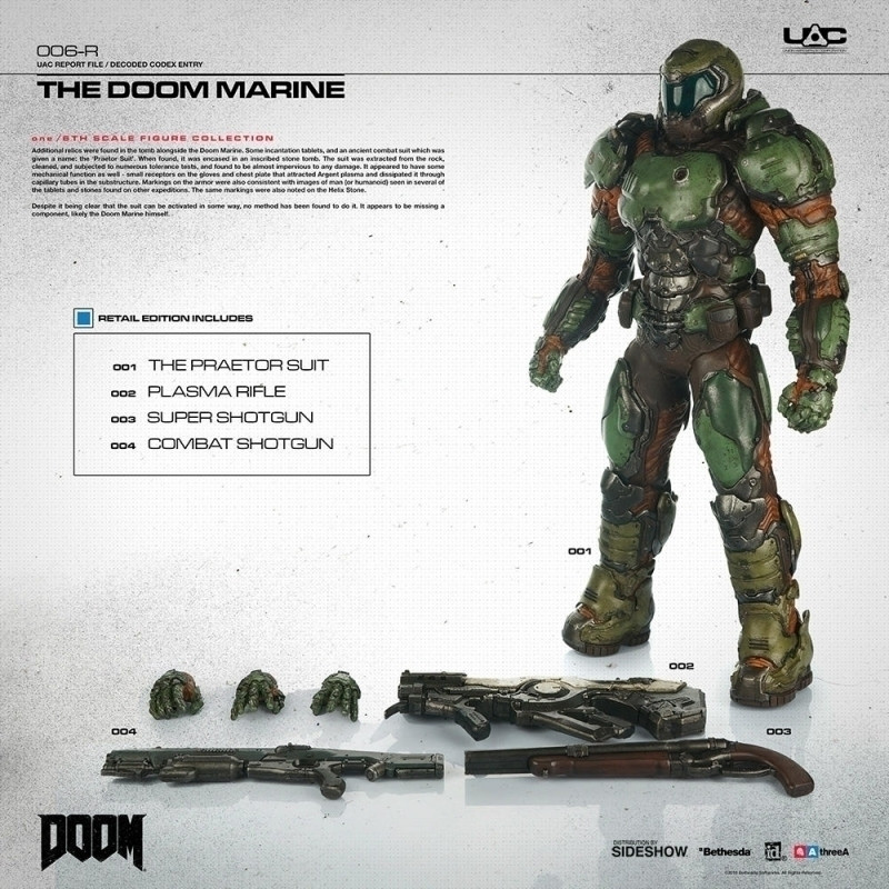 Image of Doom: The Doom Marine 1:6 scale Figure