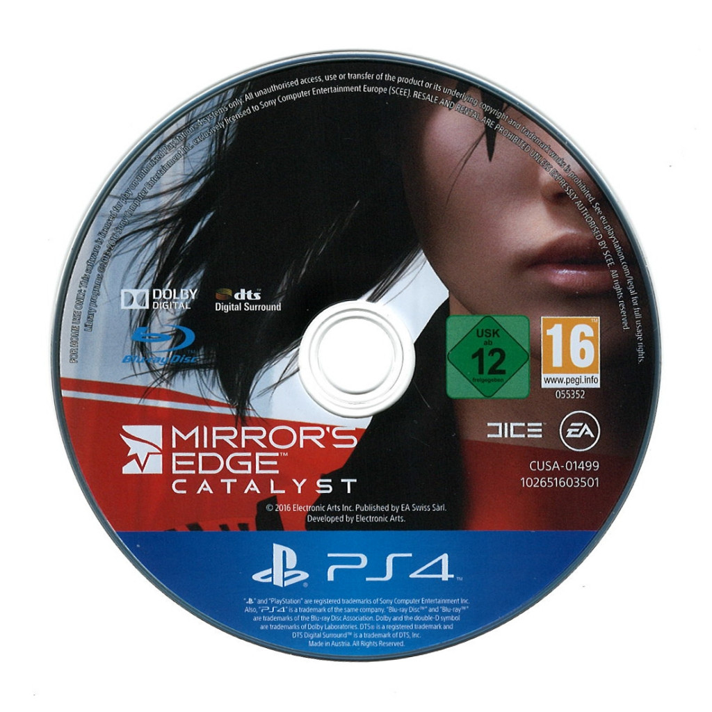 Mirror's Edge Catalyst (losse disc)
