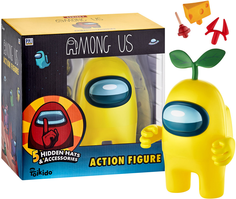 Among Us Action Figure (17cm) (Yellow)