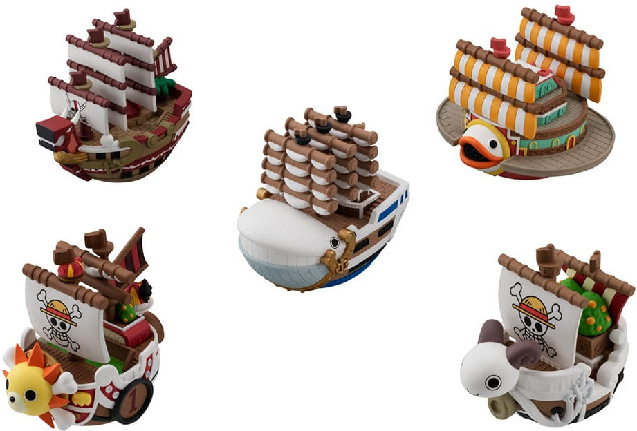 One Piece Yura Colle Series Grand Line - Complete Blind Box (6 Figures) afbeelding