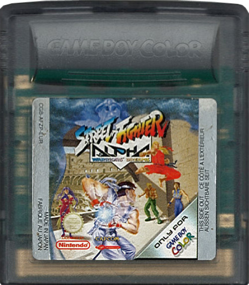 Street Fighter Alpha (losse cassette)