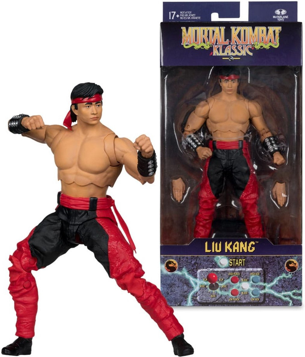 Mortal Kombat Klassic Action Figure - Liu Kang afbeelding