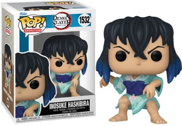 Demon Slayer Kimetsu No Yaiba Funko Pop Vinyl: Inosuke Kimono afbeelding