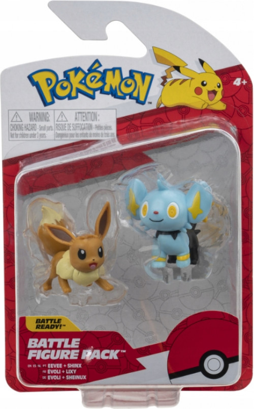Pokémon - Battle Figure Pack - Eevee & Shinx