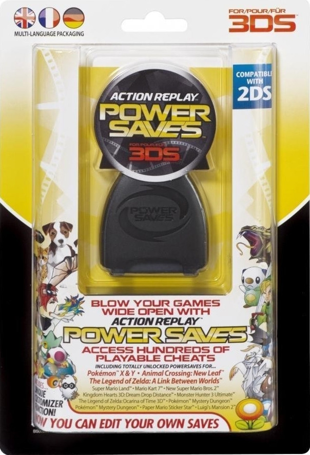 Datel action replay powersaves 3ds