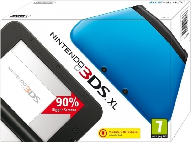 Nintendo 3DS XL Console (Black Blue)