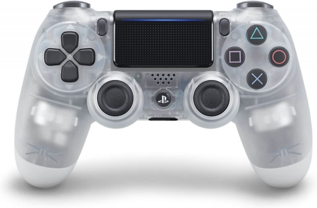 Sony Dual Shock 4 Controller V2 (Crystal)