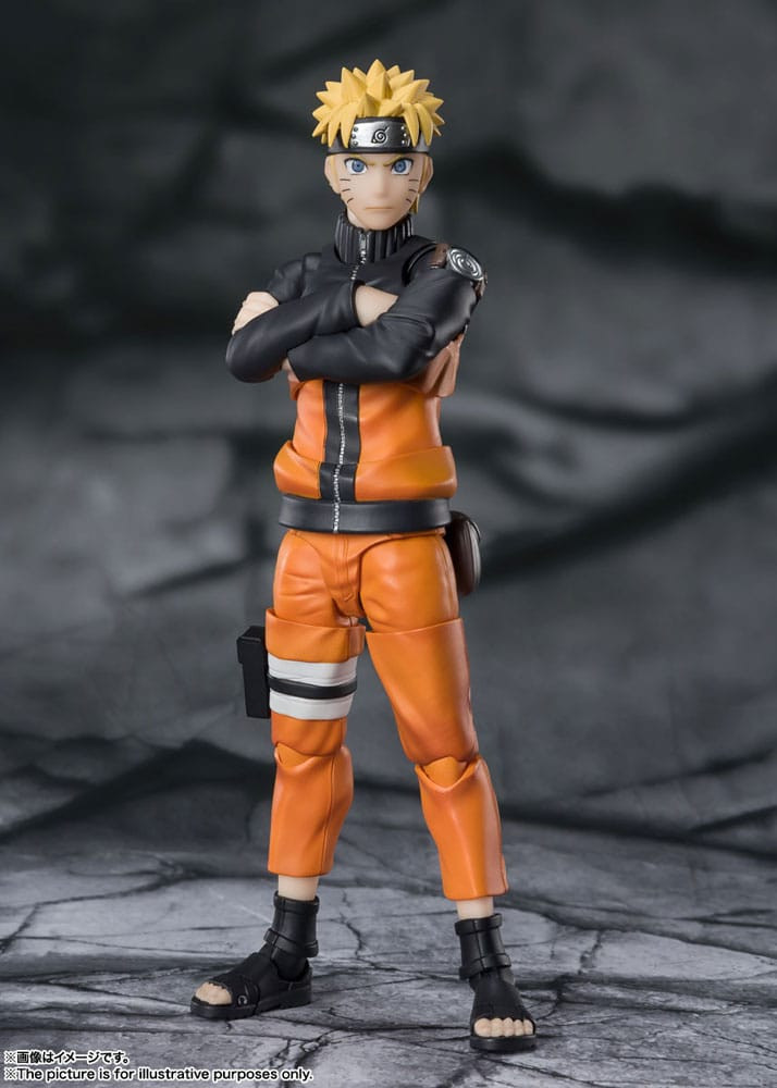 Naruto Shippuden S.H. Action Figuarts - Naruto Uzomaki (The Jinchuriki entrusted with Hope) afbeelding