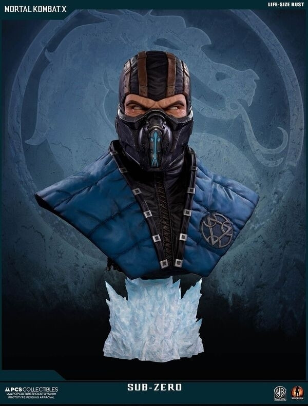 Mortal Kombat X: Sub-Zero Lifesize Bust