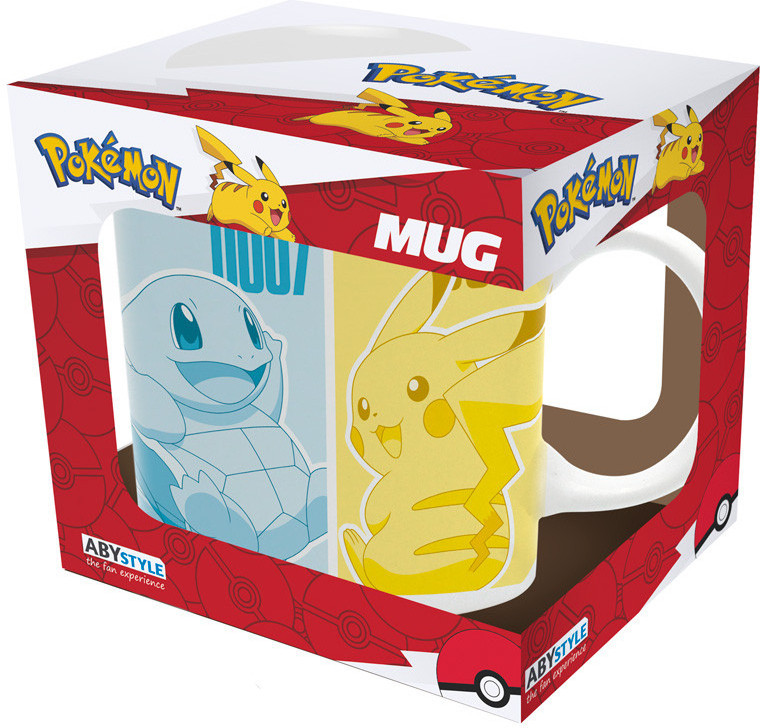 Pokemon Mug - Pikachu & Kanto Starters afbeelding